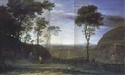 Claude Lorrain Landscape with Christ and the Magdalen (mk17) oil painting picture wholesale